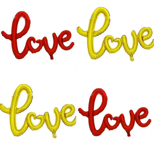 Balon Foil Love Latin / Love Letter Jumbo Size 104 x 42 cm