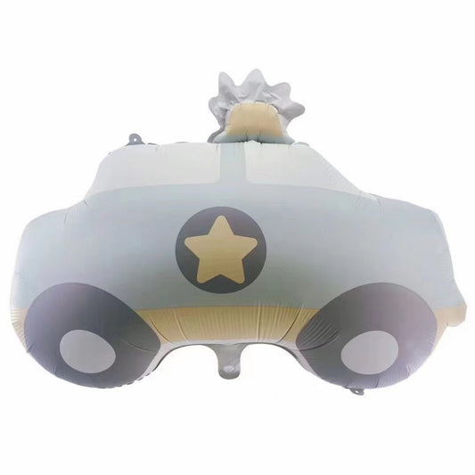 Balon Foil Police Car Matte Size 56 x 50cm