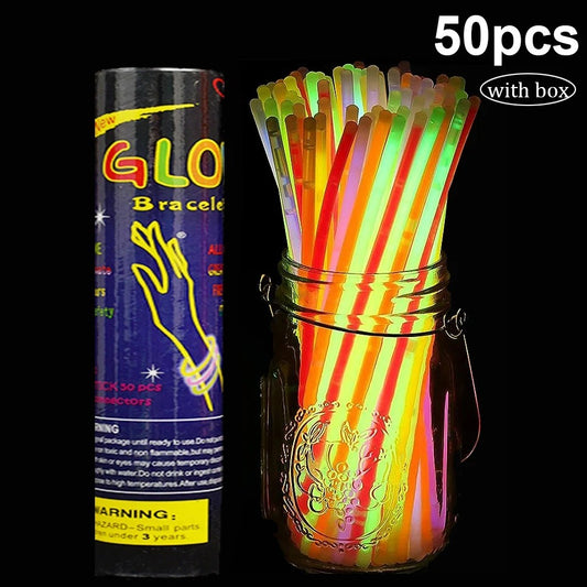 Glow Stick / Gelang Fosfor / Glow Stick isi 50pcs/tabung