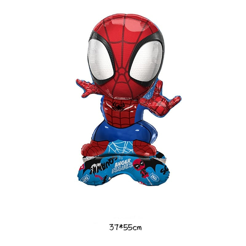 Balon Foil Standing Captain America, Standing Iron Man, Standing Spiderman