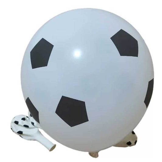 Balon Latex / Lateks Motif Sepakbola Size 12 inch