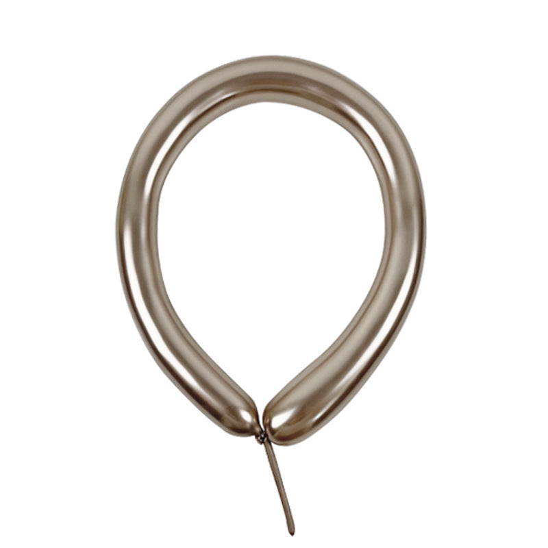 Balon Latex Twist Chrome / Balon Panjang / Pentil / Cacing Chrome