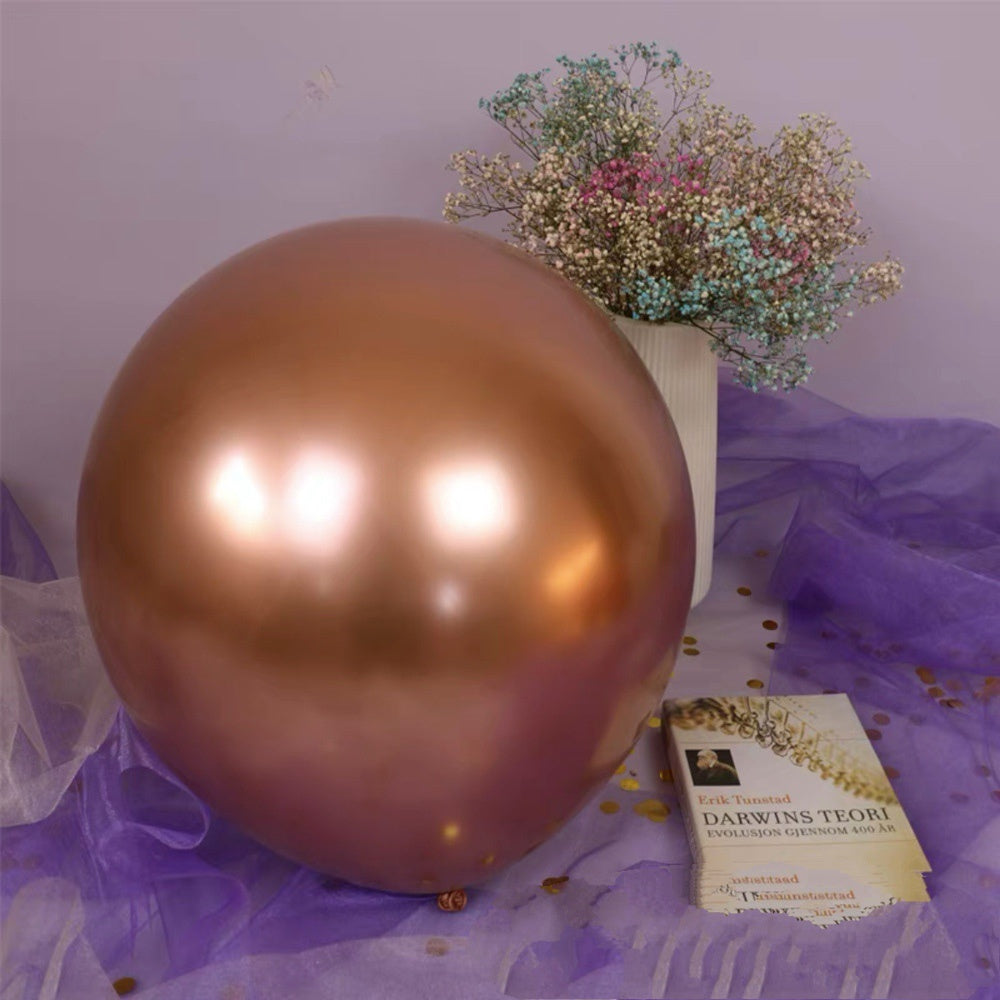 Balon Latex Chrome 10 inch isi 50 Pcs / Pack Grosir