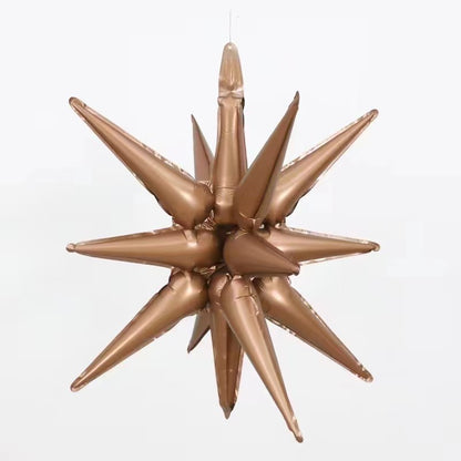 Balon Foil Starburst 3D Size 27 inch