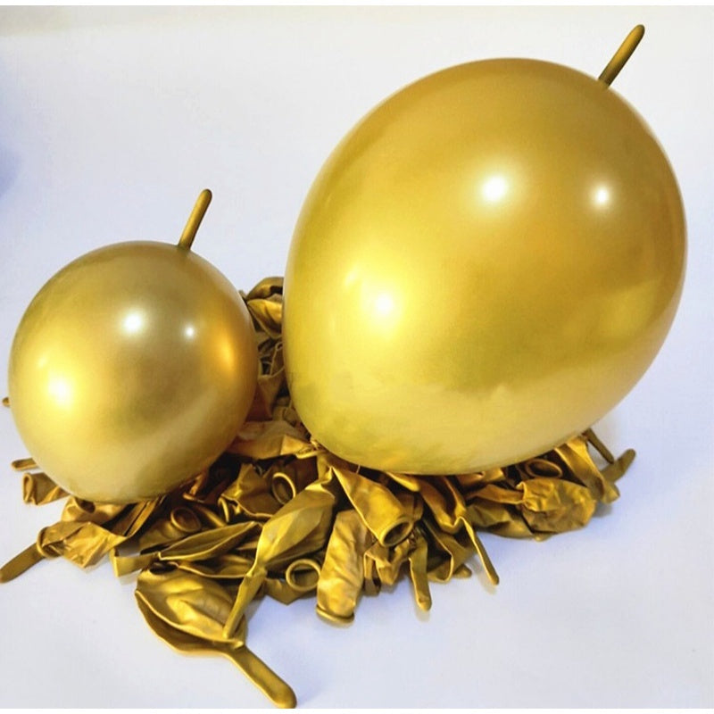 Balon Latex Chrome 10 inch isi 50 Pcs / Pack Grosir