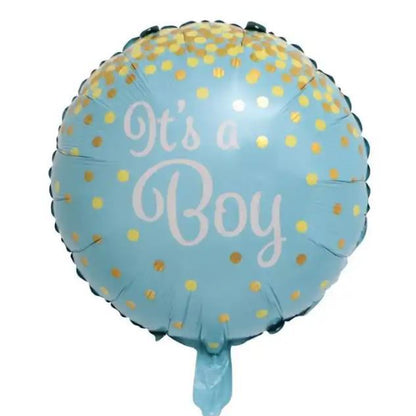 Set Balon Foil Baby Shower Hello Baby It's A Girl / It's A Boy / Baby Boy/ Baby Girl Pastel