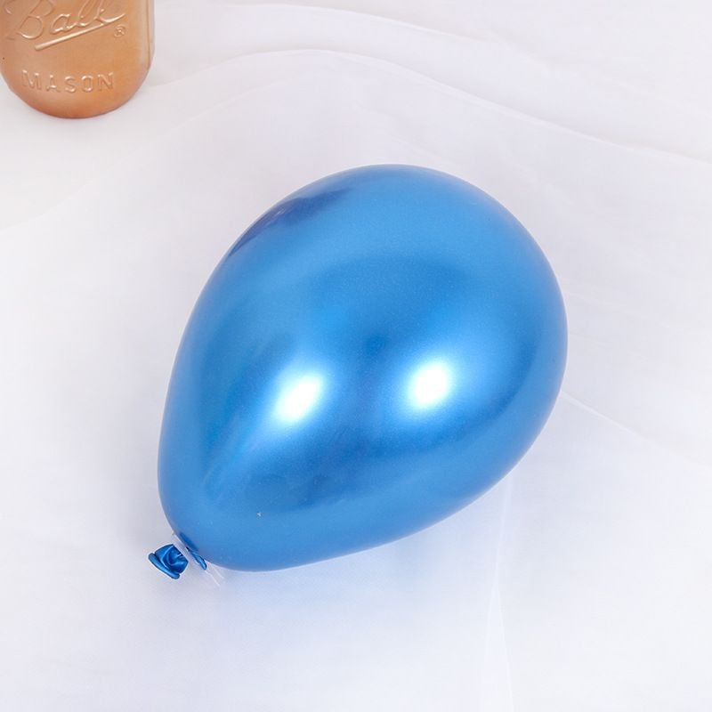 Balon Latex / Lateks Chrome Size 5 inch Grosir isi 100 pcs/Pack