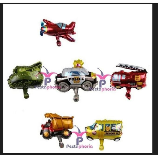 Balon Foil Kendaraan / Transportasi Mini