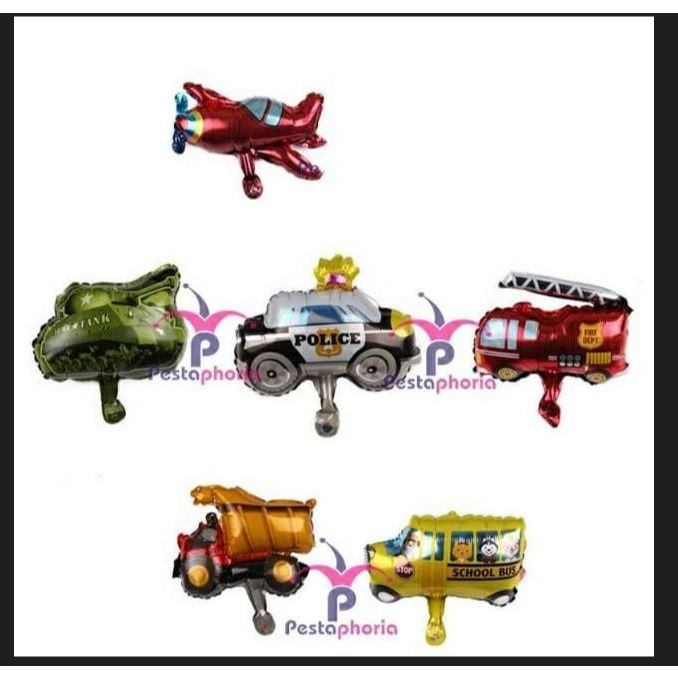 Balon Foil Kendaraan / Transportasi Mini