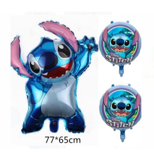 1 Set isi 3 Balon Foil Stitch
