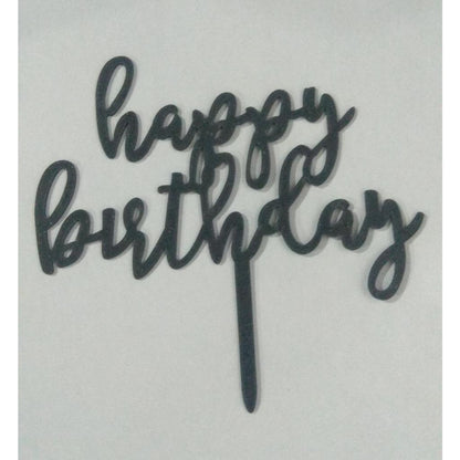 Cake Topper Acrylic / Topper Kue Akrilik Happy Valentine Day / Happy Birthday / HBD