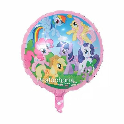 Balon Foil Karakter Bulat ukuran 45cm PART 1