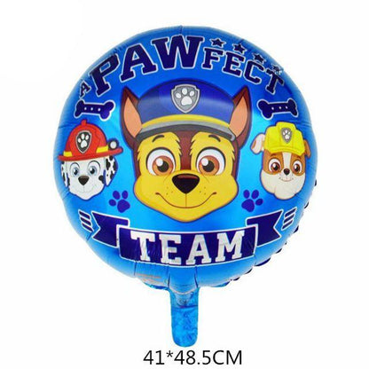 Balon Foil Karakter Bulat ukuran 45cm PART 1