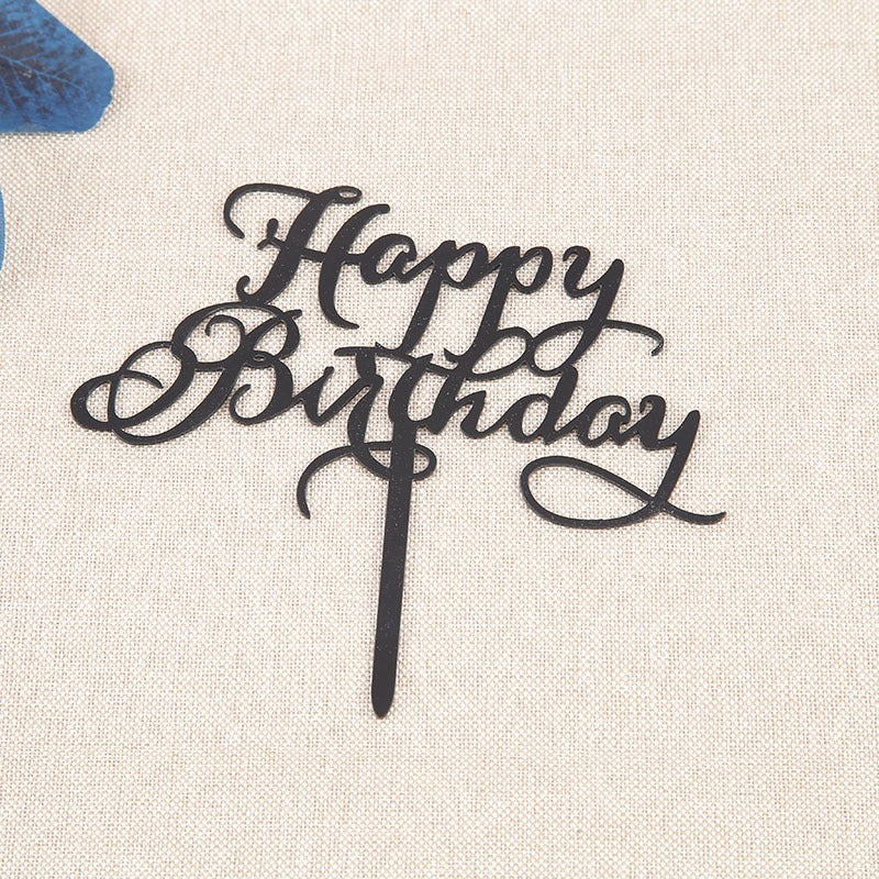 Cake Topper Acrylic / Topper Kue Akrilik Happy Valentine Day / Happy Birthday / HBD