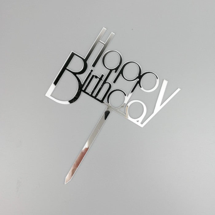 Cake Topper Acrylic / Topper Kue Akrilik Happy Valentine Day / Happy Birthday / HBD