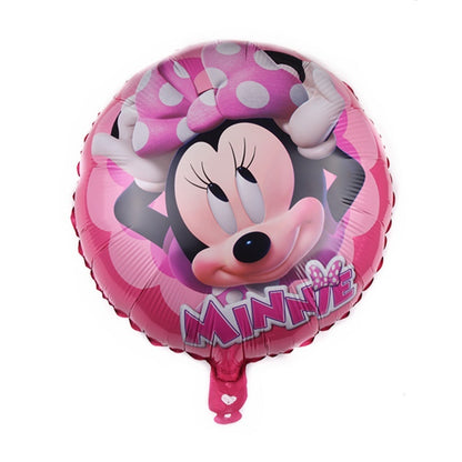 Balon Foil Karakter Bulat ukuran 45cm PART 1