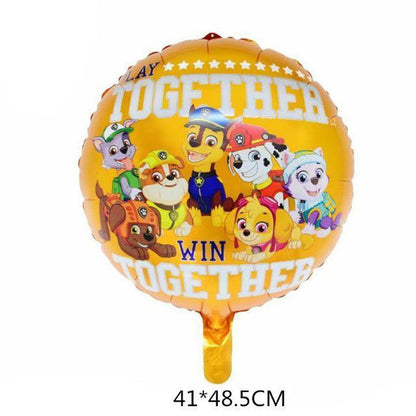 Balon Foil Karakter Bulat ukuran 45cm PART 1