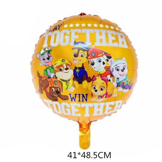 Balon Foil Karakter Bulat ukuran 45cm PART 1