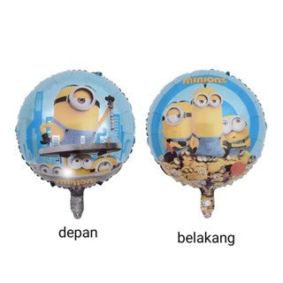 Balon Foil Karakter Bulat ukuran 45cm PART 2