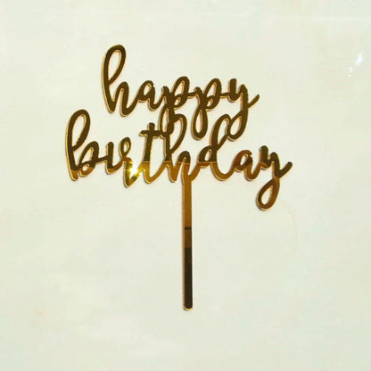 Cake Topper Acrylic / Topper Kue Akrilik Happy Valentine Day / Happy Birthday / HBD