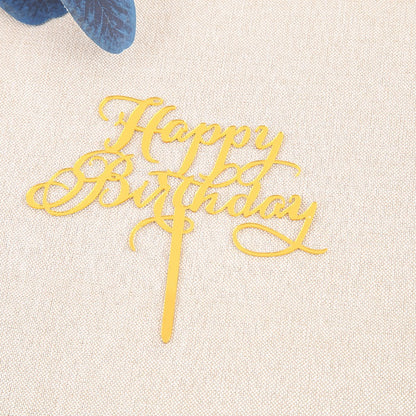 Cake Topper Acrylic / Topper Kue Akrilik Happy Valentine Day / Happy Birthday / HBD