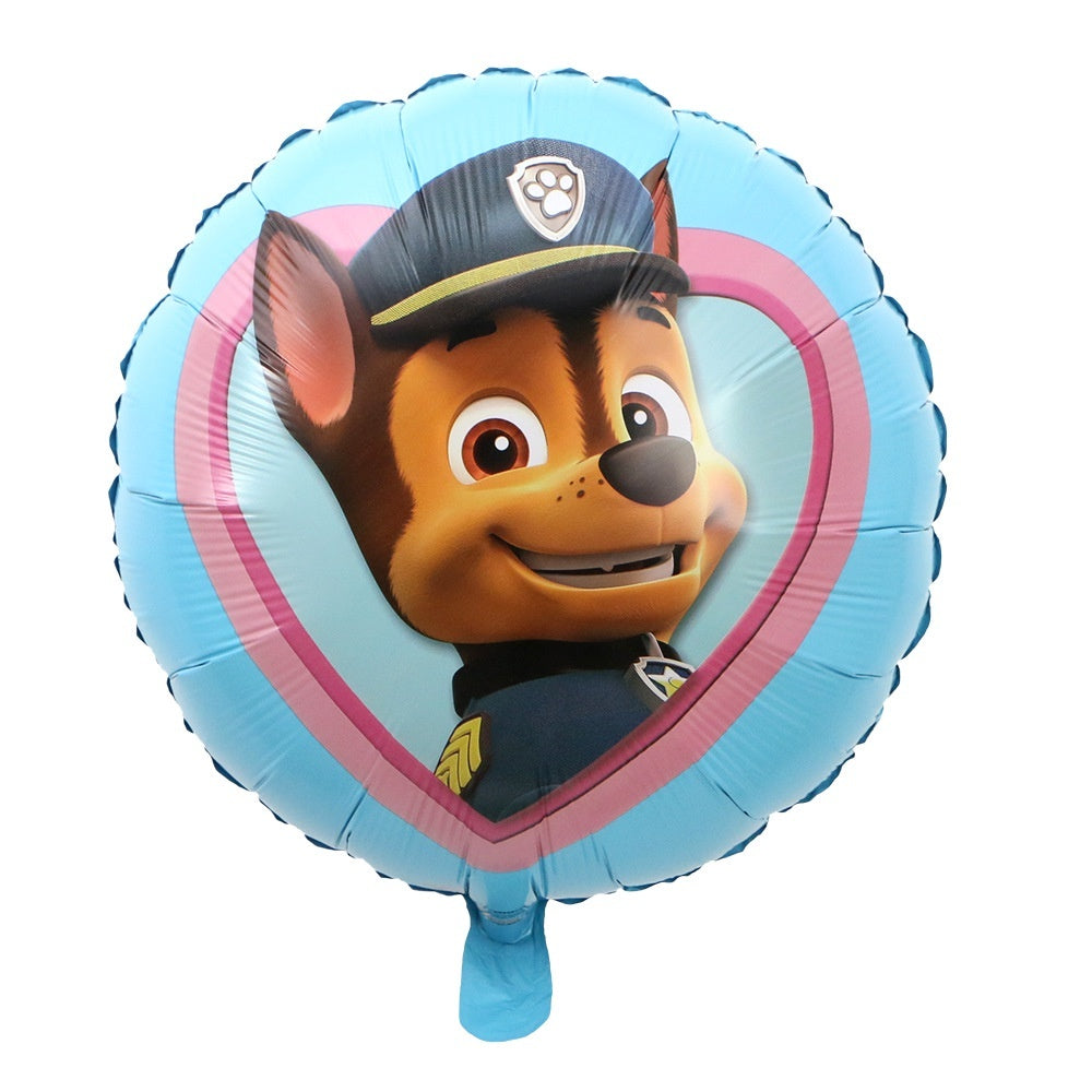 Balon Foil Karakter Bulat ukuran 45cm PART 1