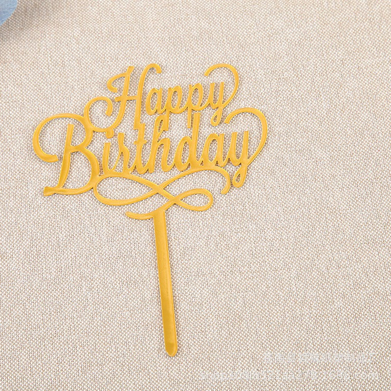 Cake Topper Acrylic / Topper Kue Akrilik Happy Valentine Day / Happy Birthday / HBD