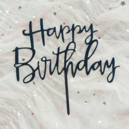 Cake Topper Acrylic / Topper Kue Akrilik Happy Valentine Day / Happy Birthday / HBD