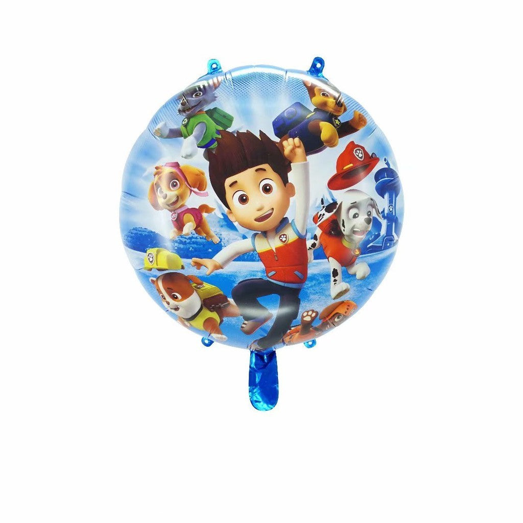 Balon Foil Karakter Bulat ukuran 45cm PART 1