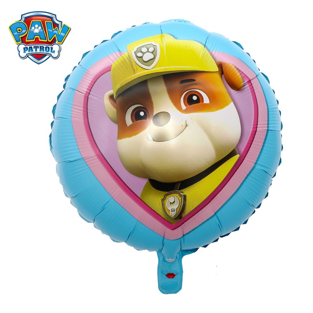 Balon Foil Karakter Bulat ukuran 45cm PART 1