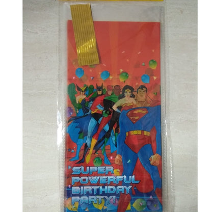 ( isi 10 pcs ) Plastik Snack Kartun / Goodie Bag Size Sedang 18 cm x 36 cm /  Bingkisan Ulang Tahun / Ultah