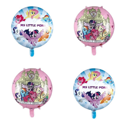 Balon Foil My Little Pony Bulat New Size 45 cm