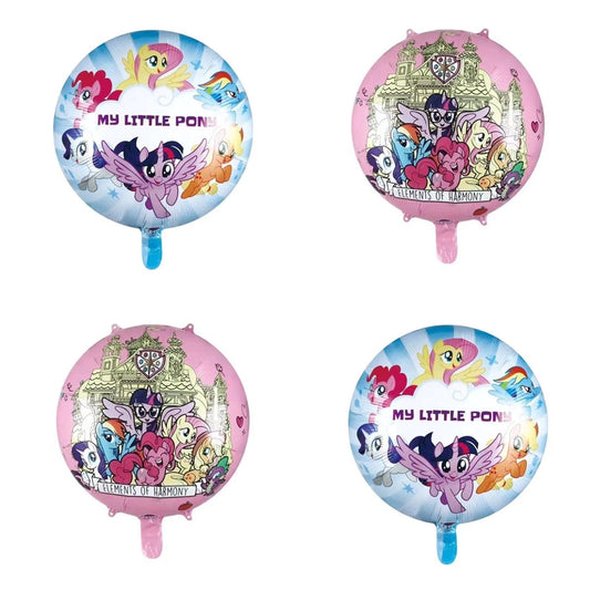 Balon Foil My Little Pony Bulat New Size 45 cm