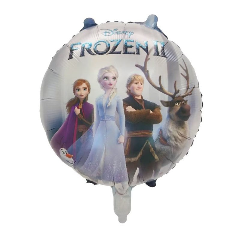 Balon Foil Frozen II / 2 Princess Elsa Anna Olaf Snowflake
