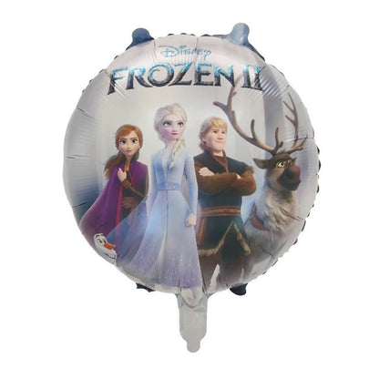 Balon Foil Frozen II / 2 Princess Elsa Anna Olaf Snowflake