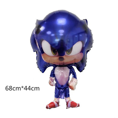 Balon Foil Jumping Sonic The Hedgehog Size 77 cm
