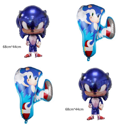 Balon Foil Jumping Sonic The Hedgehog Size 77 cm