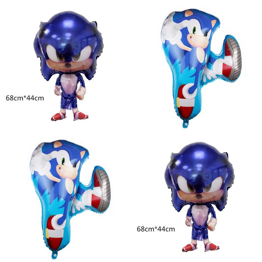 Balon Foil Jumping Sonic The Hedgehog Size 77 cm