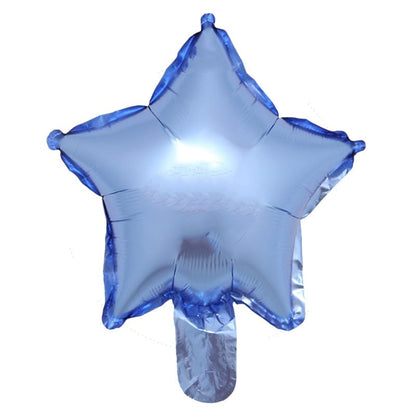 Balon Foil Bintang / Star Satin Matte Size 10 inch ( 25 cm)