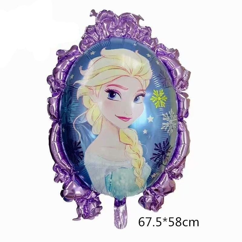Balon Foil Frozen II / 2 Princess Elsa Anna Olaf Snowflake