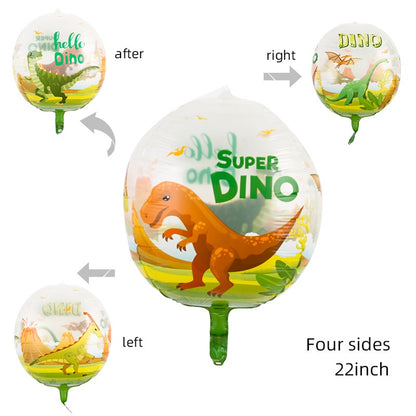 Balon Foil Dinosaurus / Dinosaur / Dino 4D Size 22 inch