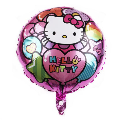 Balon Foil Bulat Hello Kitty Size 45cm