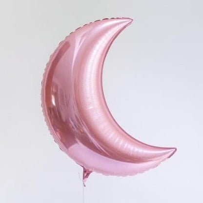 Balon Foil Crescent Moon / Bulan Sabit Size 20 inch / 50 cm