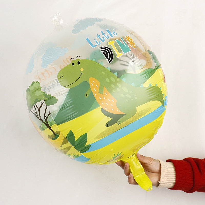 Balon Foil Dinosaurus / Dinosaur / Dino 4D Size 22 inch