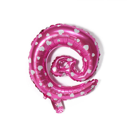 Balon Foil Tanda Baca "&" Ampersand / "#" Hashtag / "!" Tanda Seru  Size 40 cm