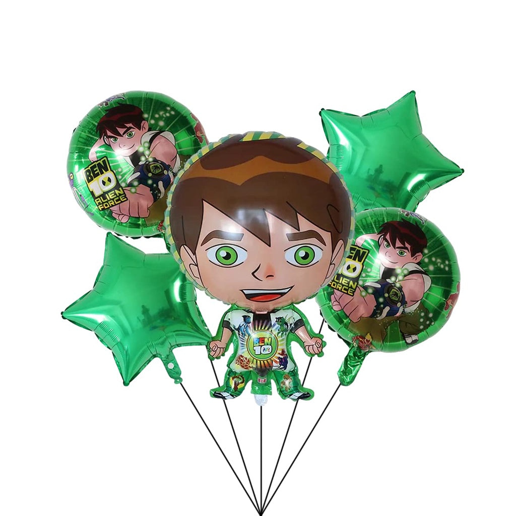 Set isi 5 Balon Foil Ben 10