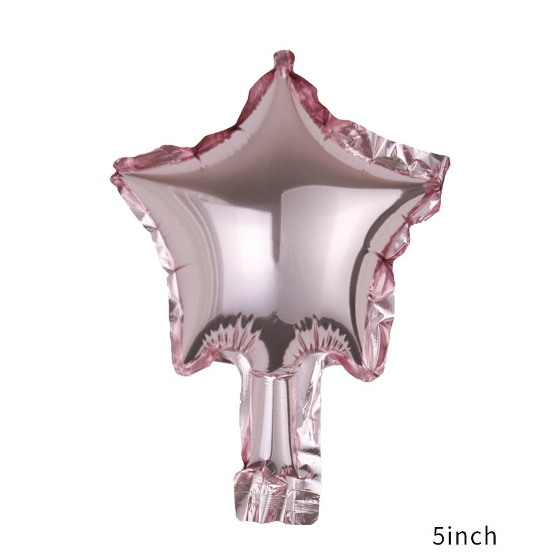 Balon Foil Bintang / Star Size mini 5 inch ( 12,5 cm )