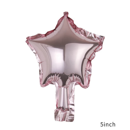 Balon Foil Bintang / Star Size mini 5 inch ( 12,5 cm )