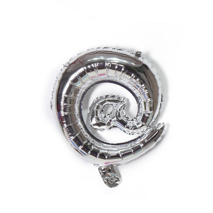 Balon Foil Tanda Baca "&" Ampersand / "#" Hashtag / "!" Tanda Seru  Size 40 cm