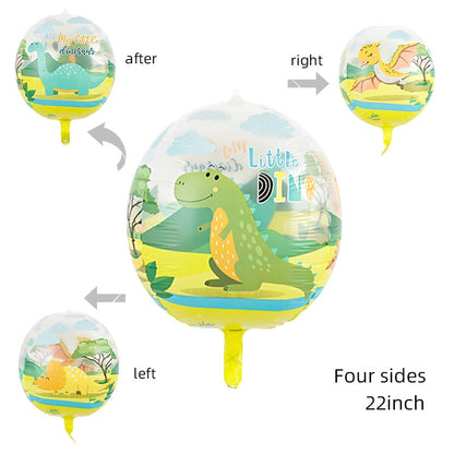 Balon Foil Dinosaurus / Dinosaur / Dino 4D Size 22 inch